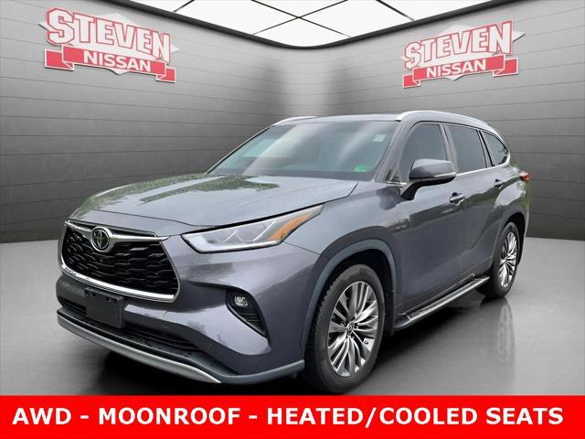 used 2020 Toyota Highlander car, priced at $35,041