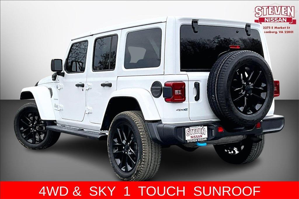 used 2022 Jeep Wrangler Unlimited 4xe car, priced at $29,999