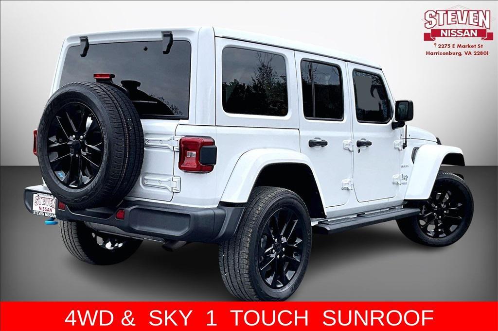 used 2022 Jeep Wrangler Unlimited 4xe car, priced at $29,999