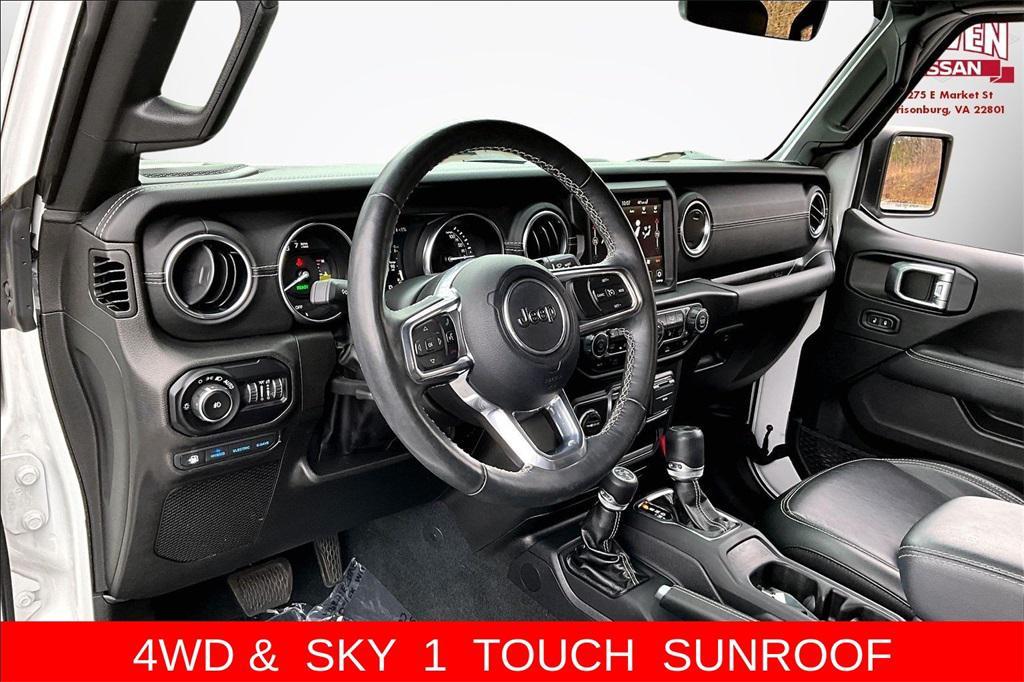 used 2022 Jeep Wrangler Unlimited 4xe car, priced at $29,999