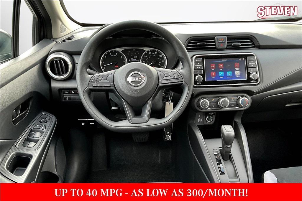 new 2025 Nissan Versa car, priced at $20,438