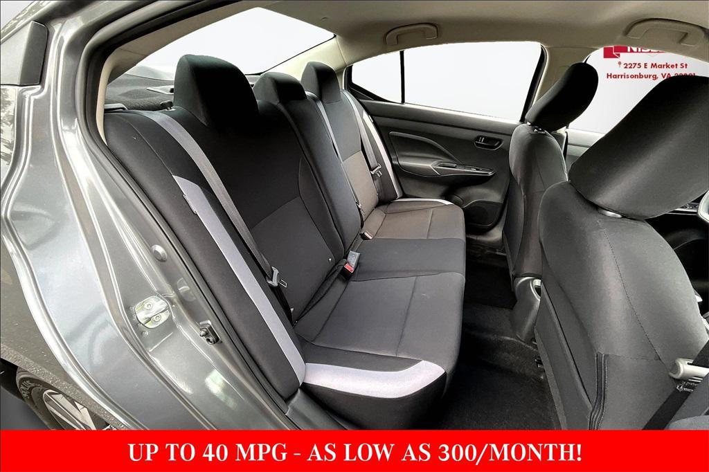 new 2025 Nissan Versa car, priced at $20,438