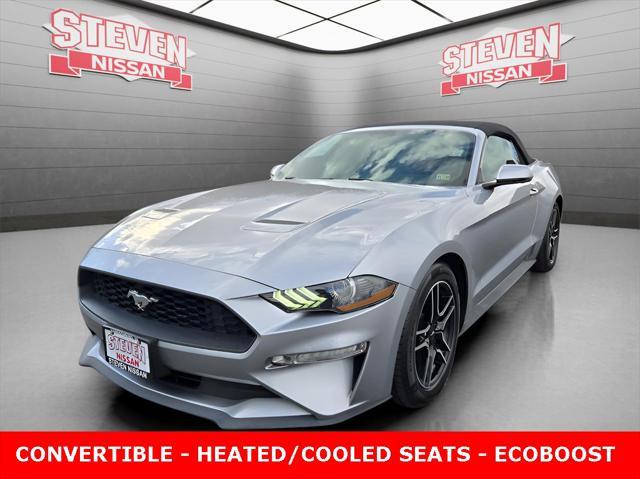 used 2020 Ford Mustang car, priced at $15,414