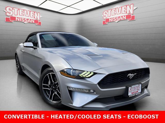 used 2020 Ford Mustang car, priced at $15,414