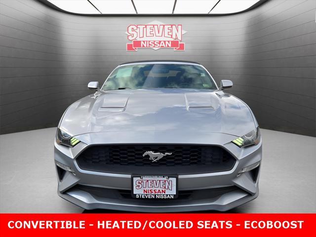 used 2020 Ford Mustang car, priced at $15,414