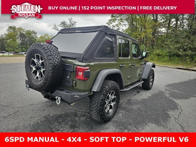 used 2021 Jeep Wrangler Unlimited car, priced at $32,999