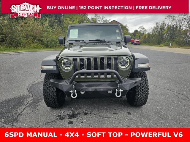 used 2021 Jeep Wrangler Unlimited car, priced at $32,999