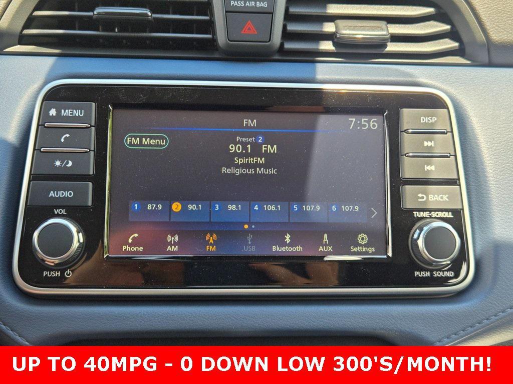 new 2025 Nissan Versa car, priced at $20,295