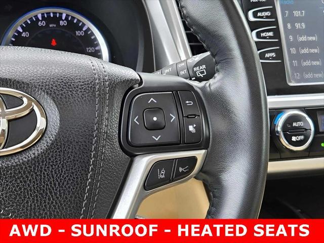 used 2018 Toyota Highlander car, priced at $24,693