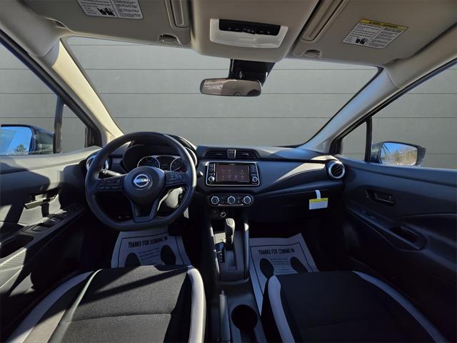 new 2025 Nissan Versa car, priced at $20,695