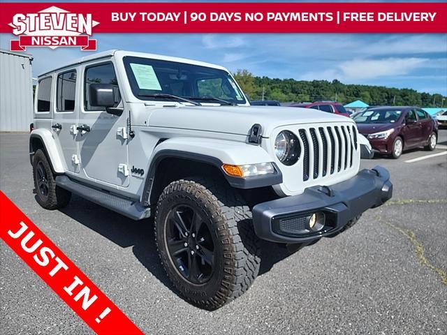 used 2020 Jeep Wrangler Unlimited car, priced at $38,887