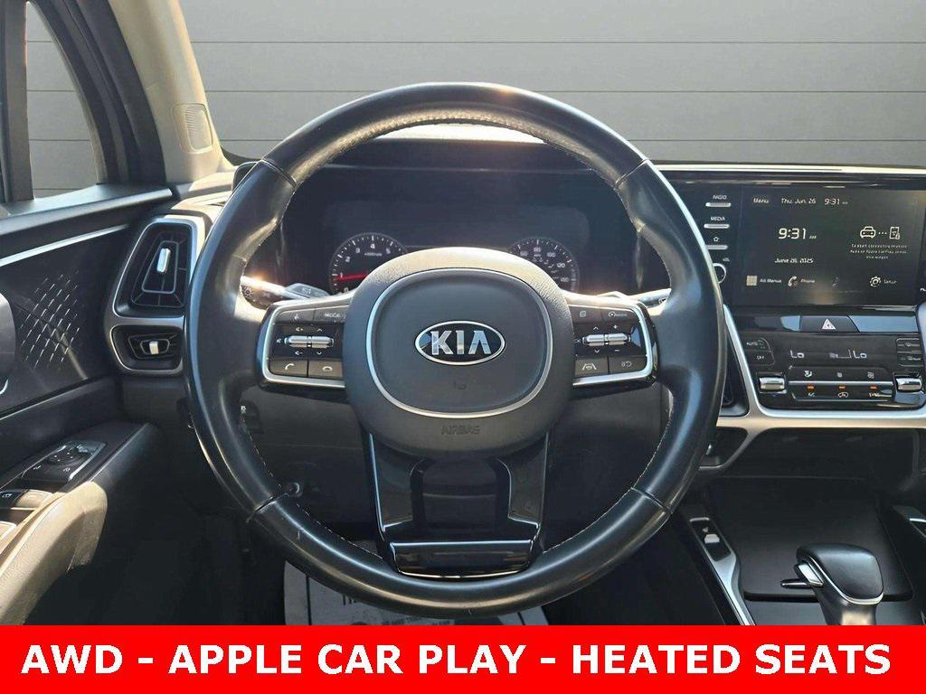 used 2021 Kia Sorento car, priced at $24,081