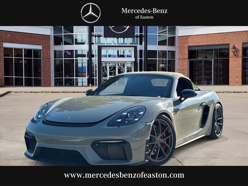 used 2020 Porsche 718 Spyder car, priced at $119,670