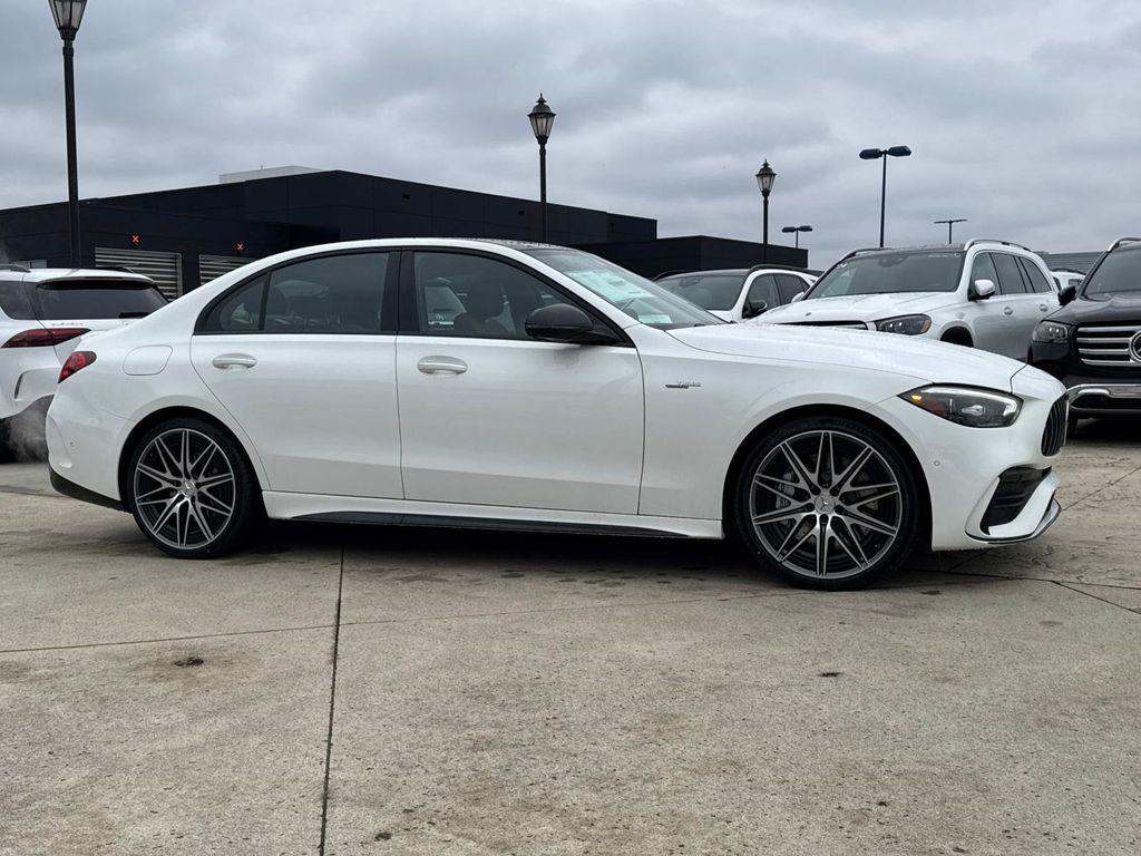 new 2025 Mercedes-Benz AMG C 43 car, priced at $75,920