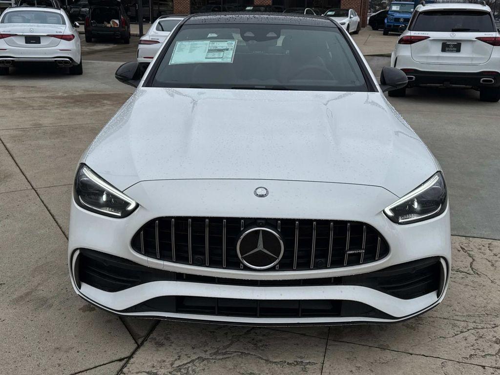 new 2025 Mercedes-Benz AMG C 43 car, priced at $75,920