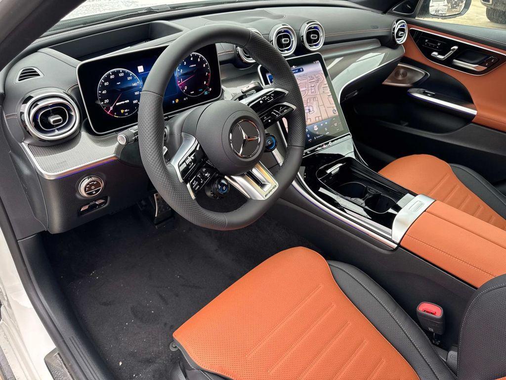 new 2025 Mercedes-Benz AMG C 43 car, priced at $75,920