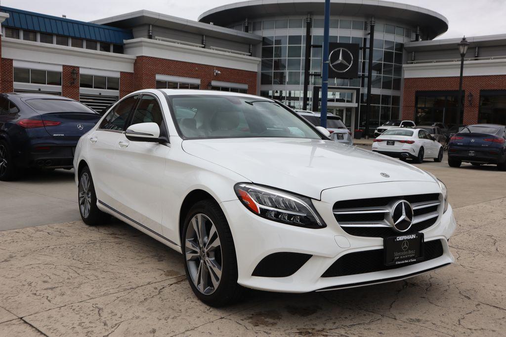 used 2021 Mercedes-Benz C-Class car, priced at $33,741