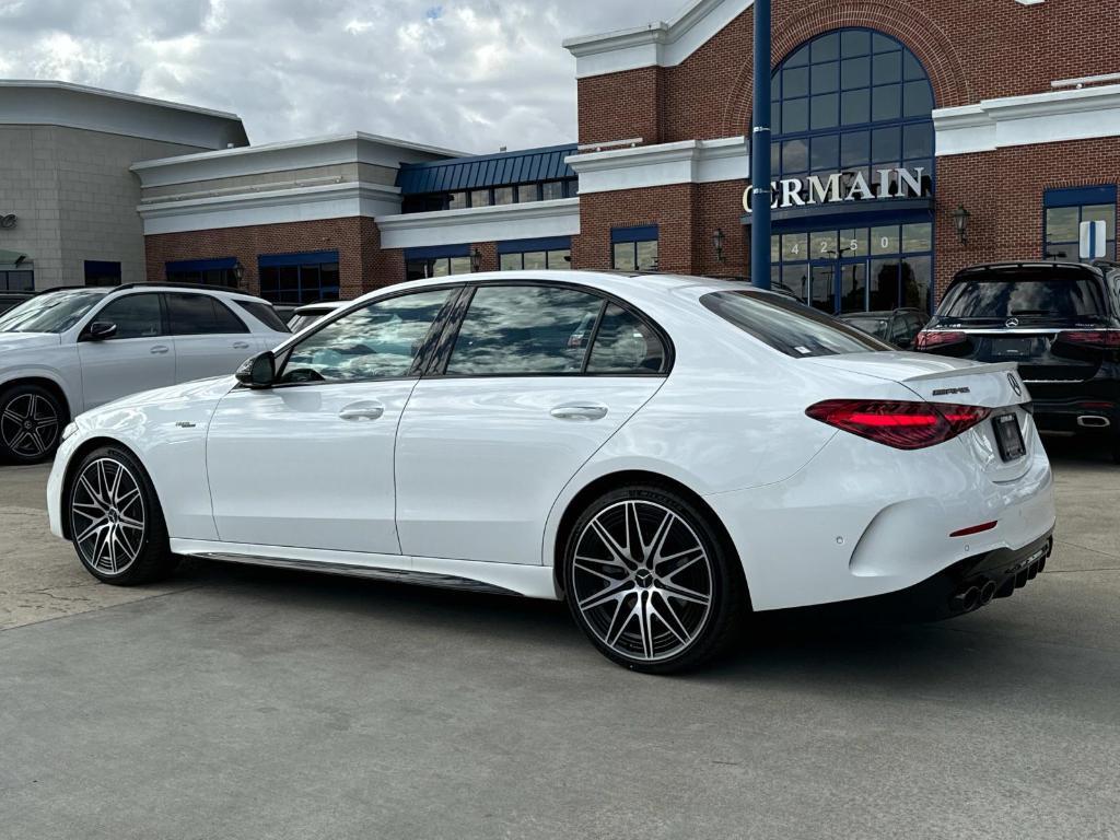 new 2025 Mercedes-Benz AMG C 43 car, priced at $74,620