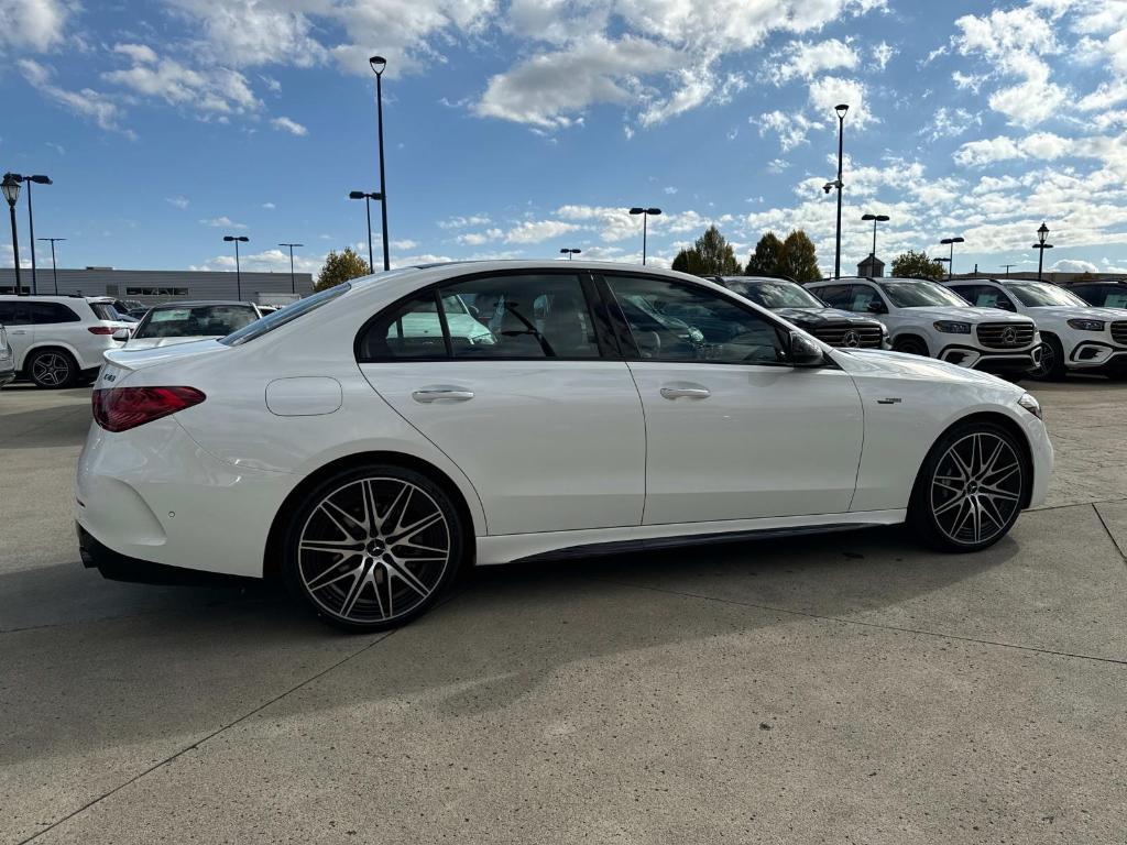 new 2025 Mercedes-Benz AMG C 43 car, priced at $74,620