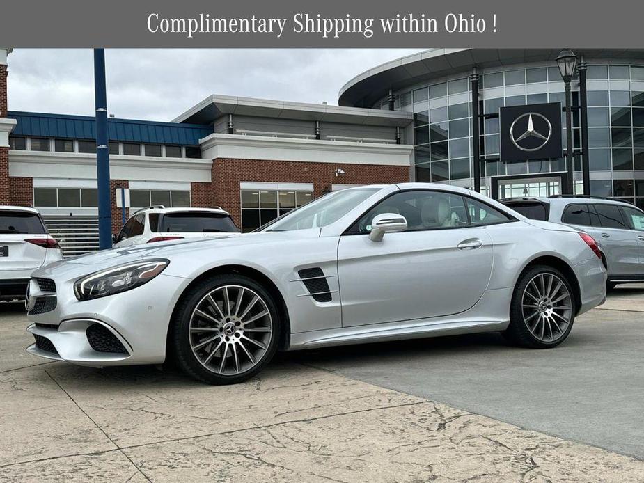 used 2018 Mercedes-Benz SL 550 car, priced at $62,076