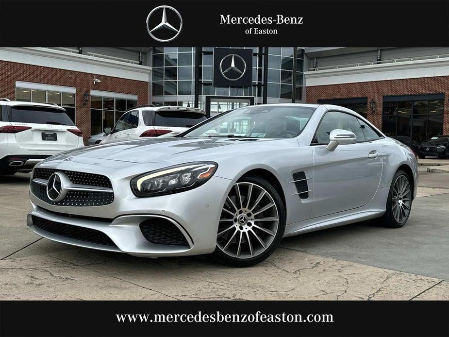 used 2018 Mercedes-Benz SL 550 car, priced at $62,076