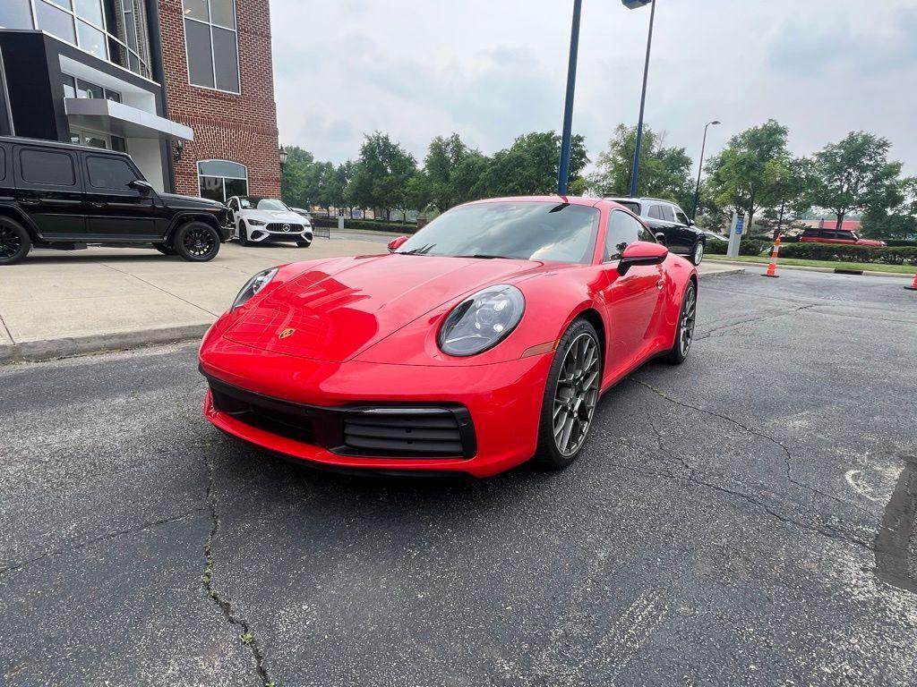 used 2024 Porsche 911 car, priced at $175,584