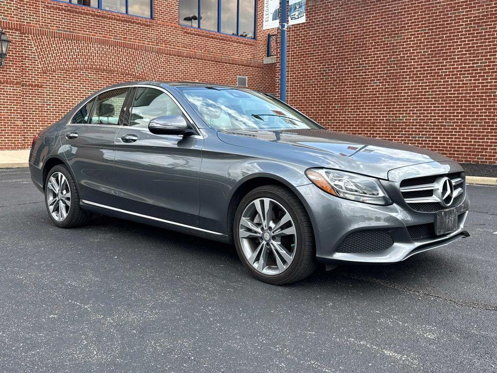 used 2017 Mercedes-Benz C-Class car, priced at $19,840