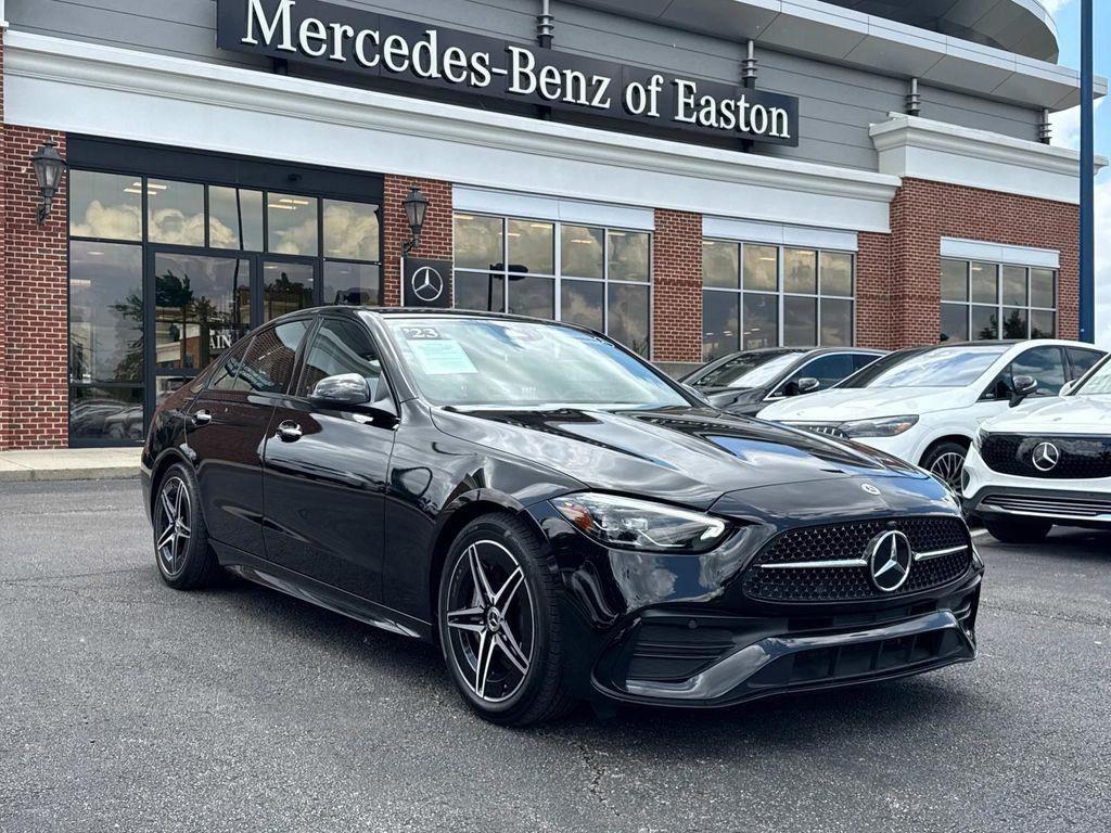 used 2023 Mercedes-Benz C-Class car, priced at $39,861