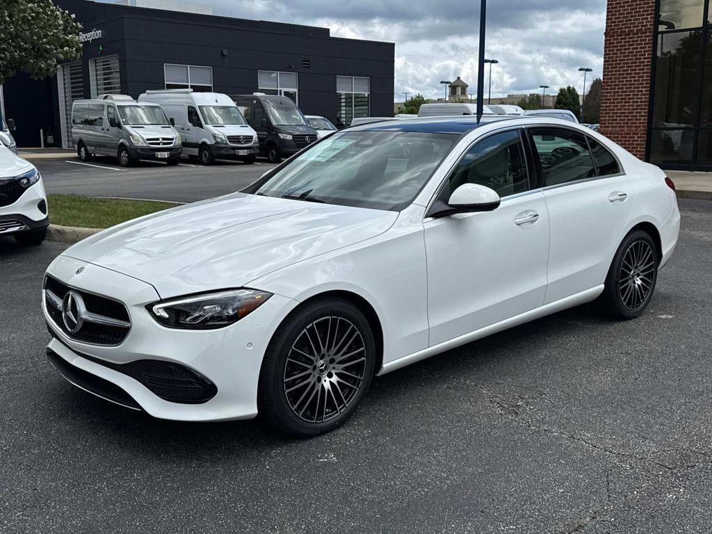 new 2025 Mercedes-Benz C-Class car, priced at $53,395