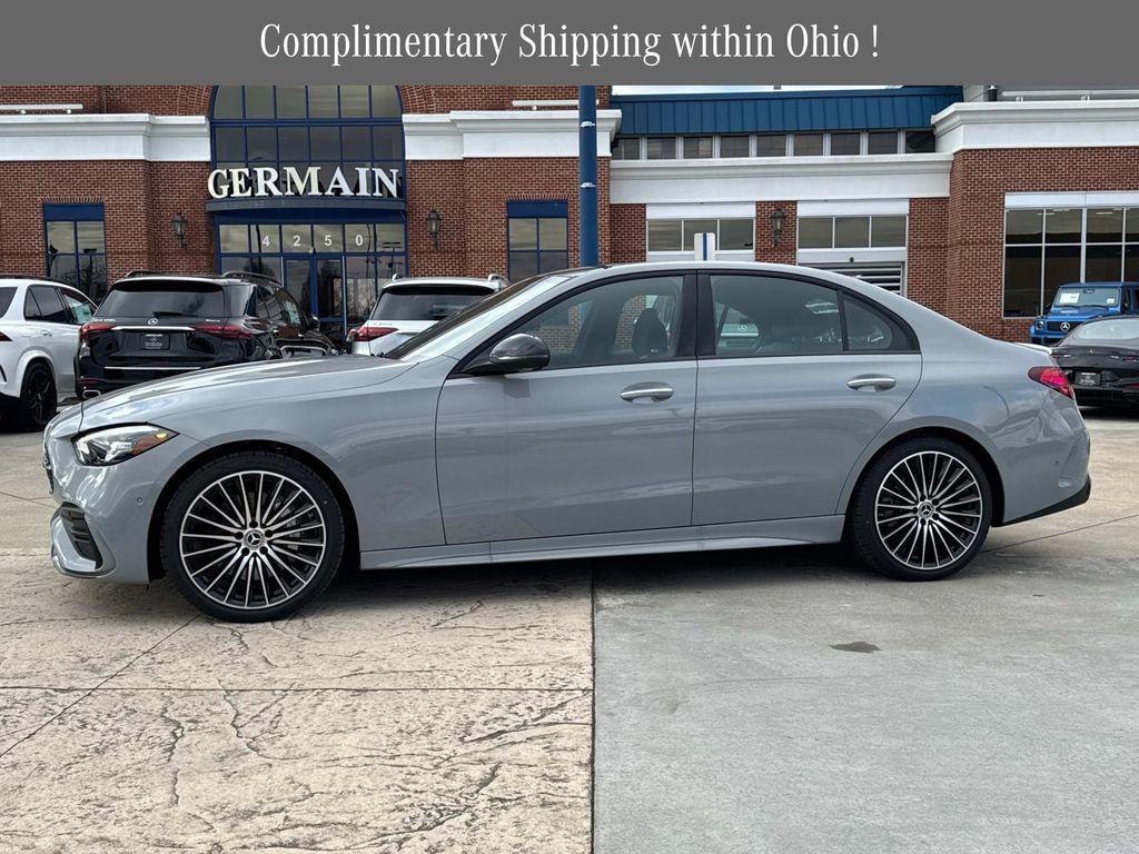 new 2025 Mercedes-Benz C-Class car, priced at $61,665