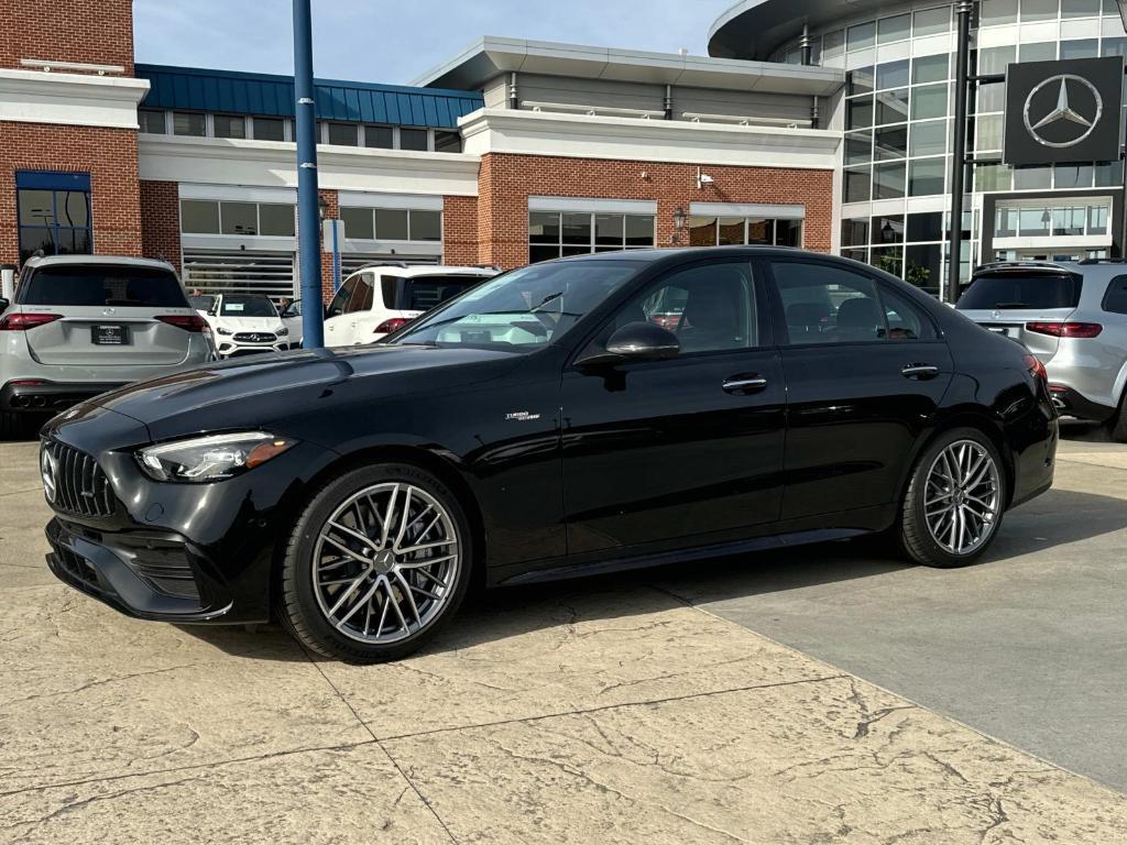 new 2025 Mercedes-Benz AMG C 43 car, priced at $67,180