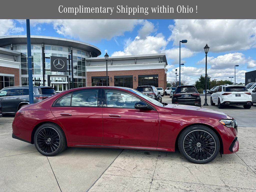 new 2025 Mercedes-Benz E-Class car, priced at $78,260