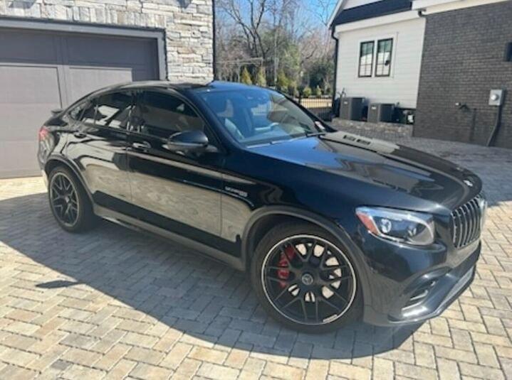 used 2019 Mercedes-Benz AMG GLC 63 car, priced at $41,441