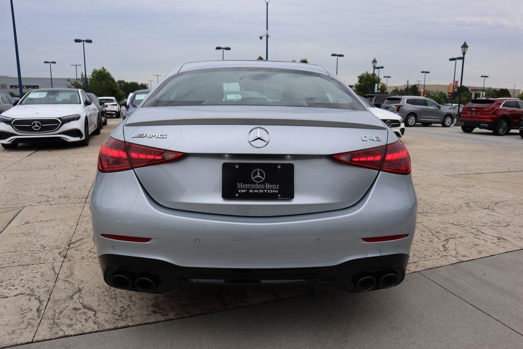 new 2024 Mercedes-Benz AMG C 43 car, priced at $74,095