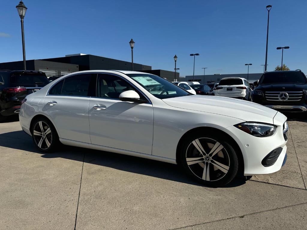 new 2025 Mercedes-Benz C-Class car, priced at $52,050