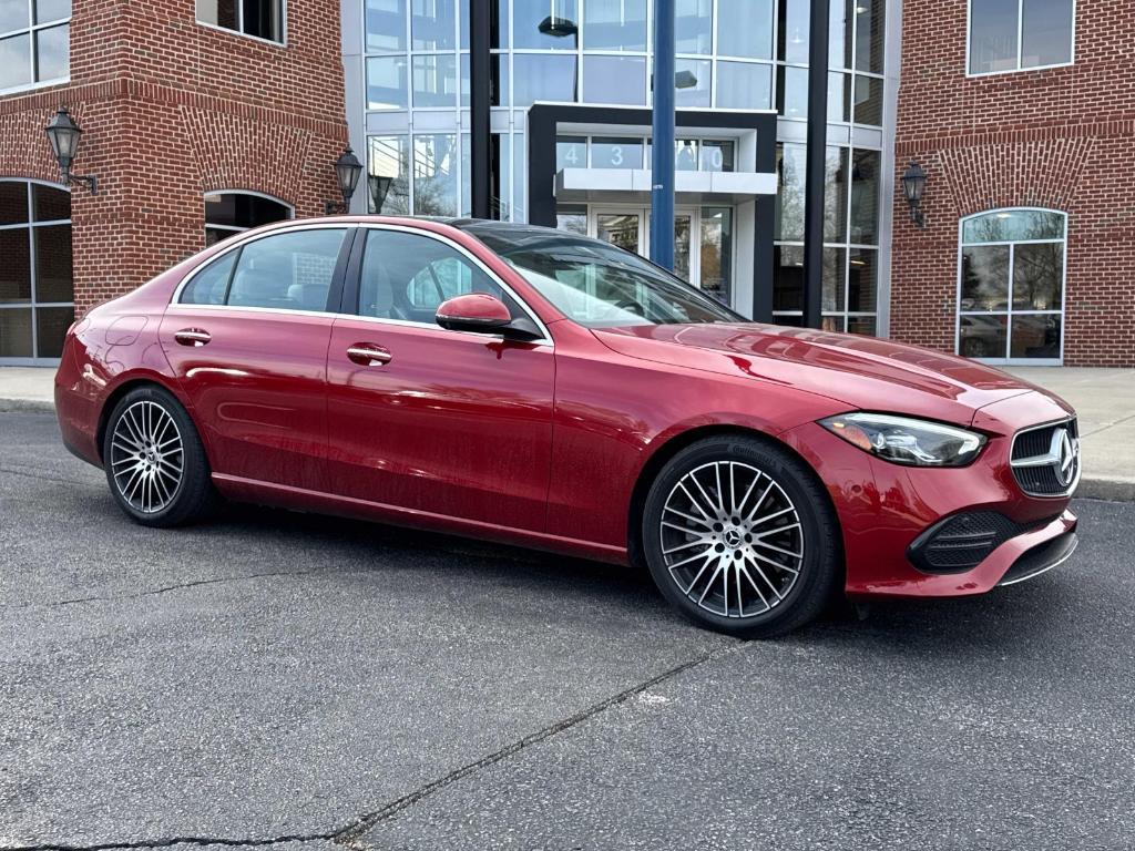 used 2022 Mercedes-Benz C-Class car, priced at $36,185