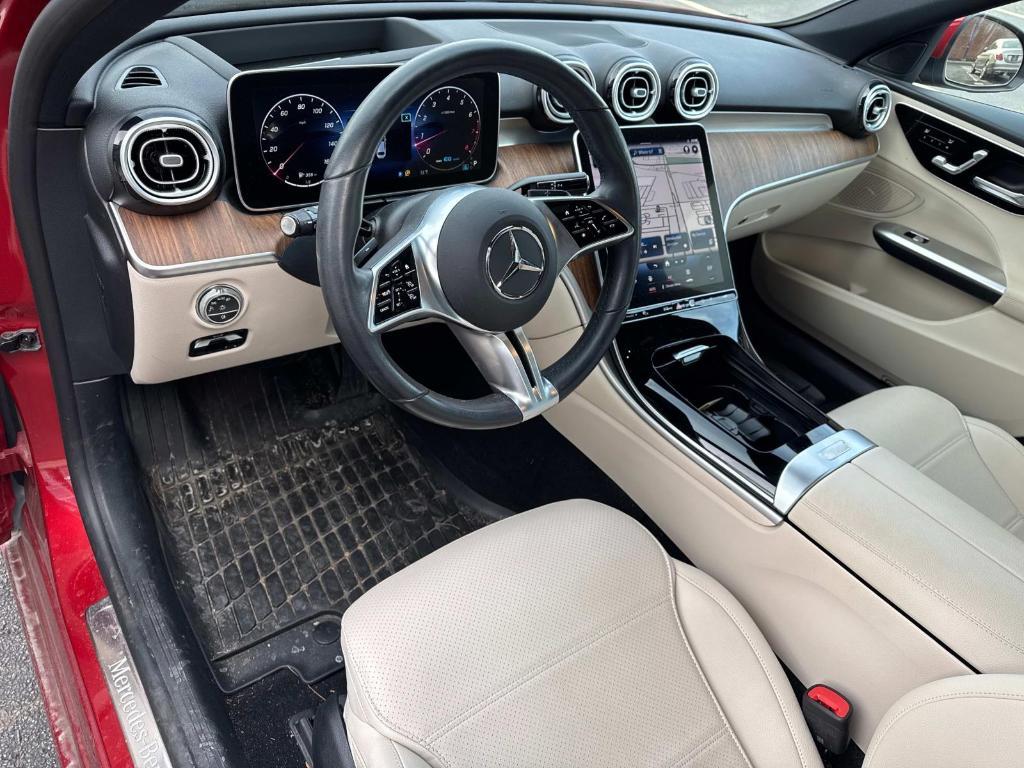 used 2022 Mercedes-Benz C-Class car, priced at $36,185