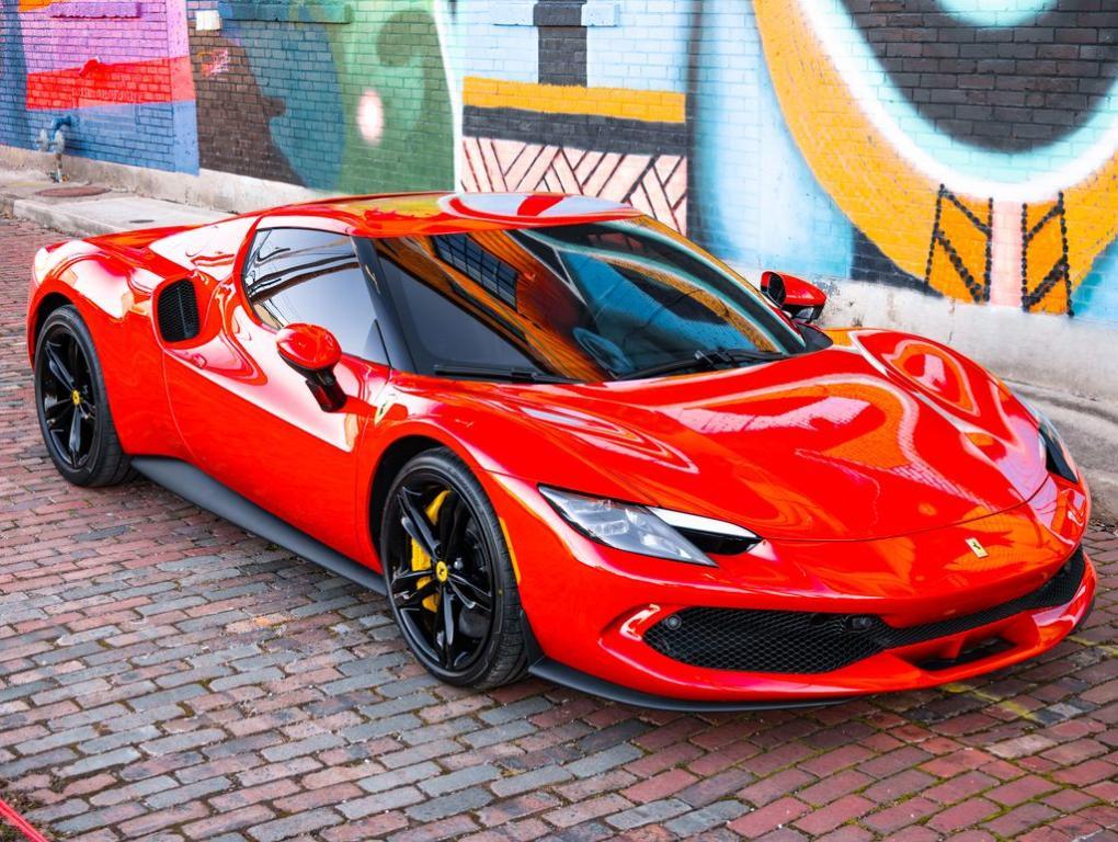 used 2024 Ferrari 296 GTB car, priced at $343,284