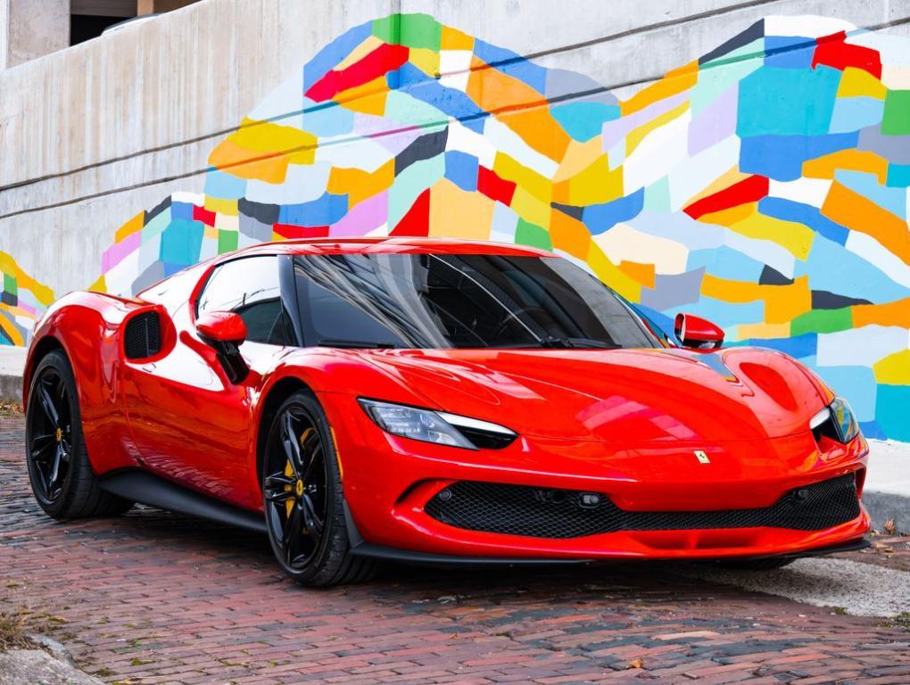 used 2024 Ferrari 296 GTB car, priced at $343,284