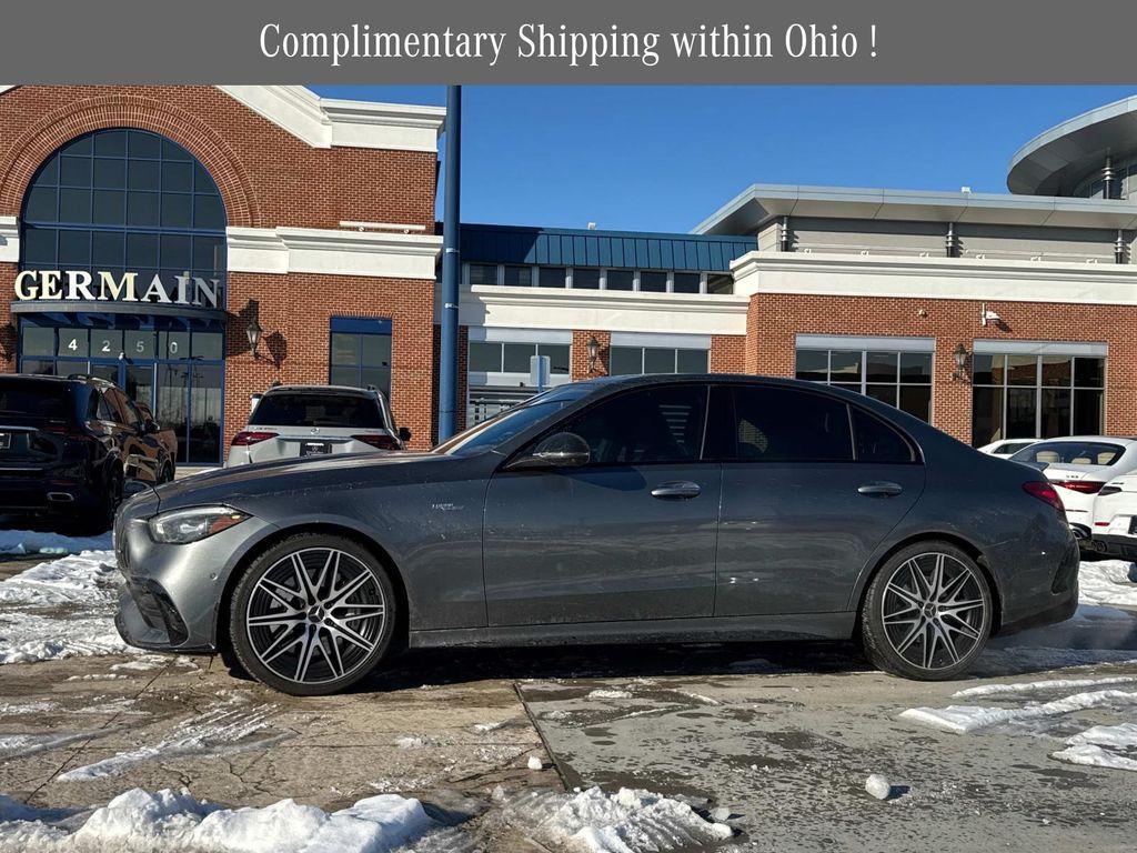 used 2023 Mercedes-Benz AMG C 43 car, priced at $51,641