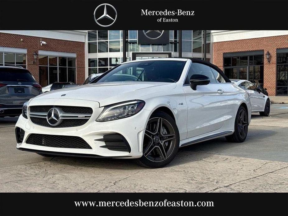 used 2020 Mercedes-Benz AMG C 43 car, priced at $41,602