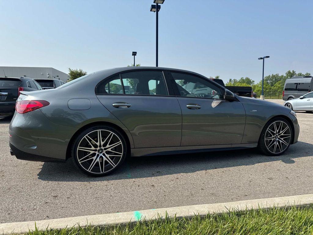 new 2025 Mercedes-Benz AMG C 43 car, priced at $76,575
