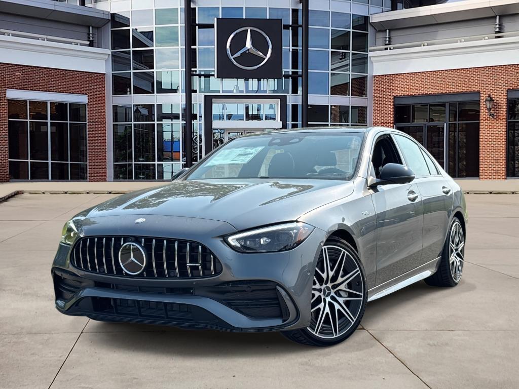 new 2025 Mercedes-Benz AMG C 43 car, priced at $76,575
