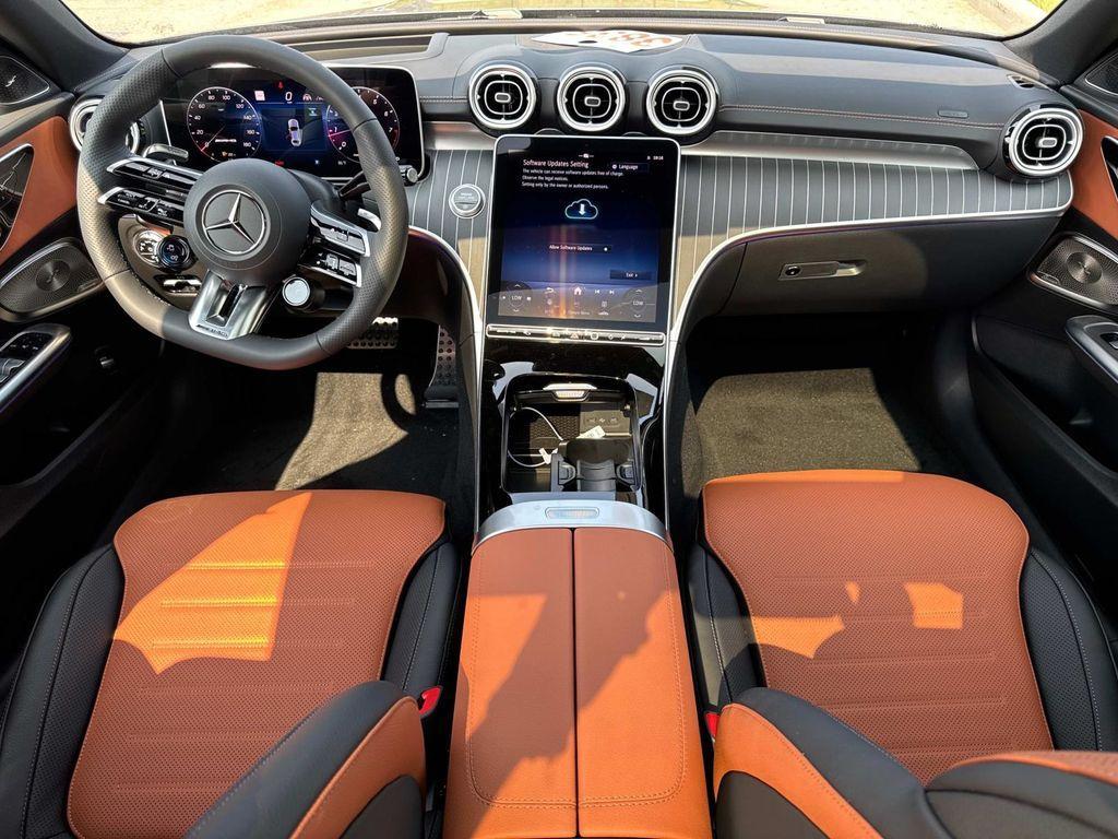 new 2025 Mercedes-Benz AMG C 43 car, priced at $76,575