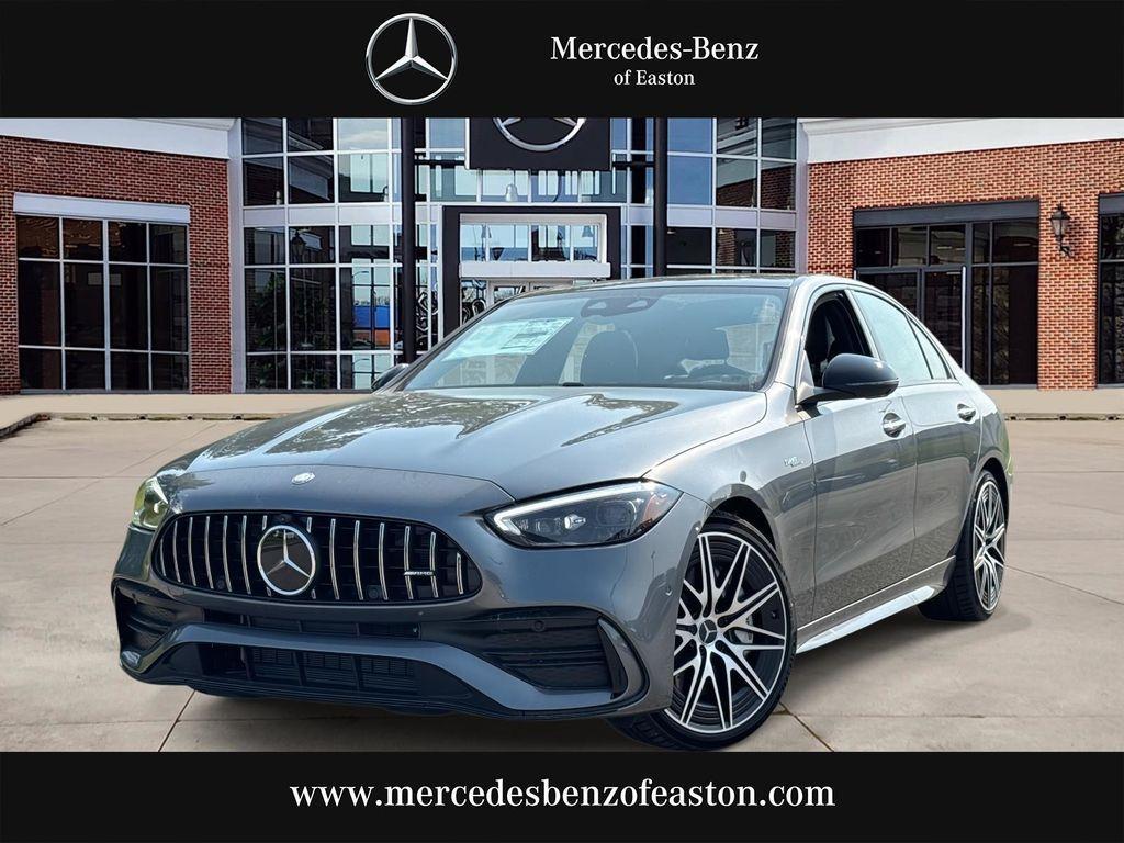 new 2025 Mercedes-Benz AMG C 43 car, priced at $76,575