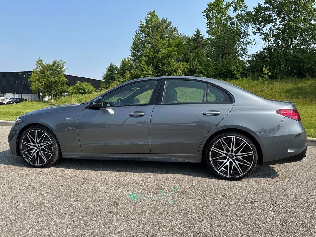 new 2025 Mercedes-Benz AMG C 43 car, priced at $76,575