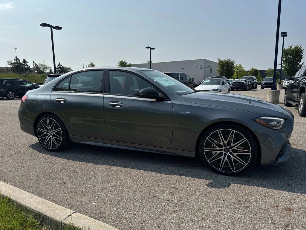 new 2025 Mercedes-Benz AMG C 43 car, priced at $76,575