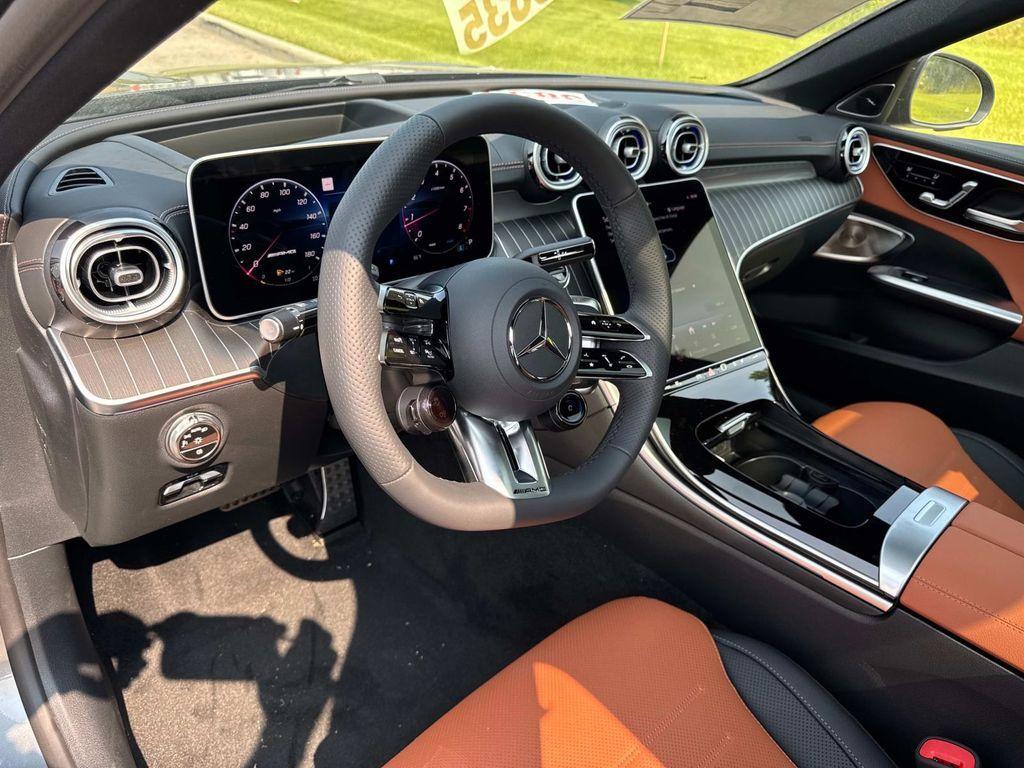 new 2025 Mercedes-Benz AMG C 43 car, priced at $76,575