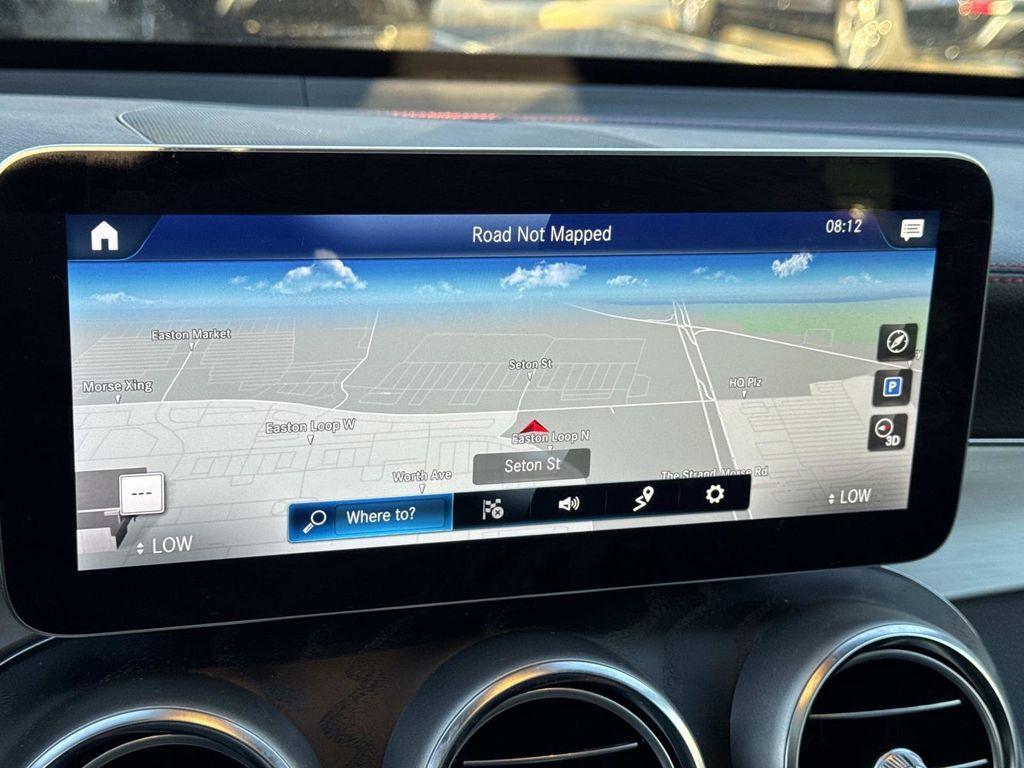 used 2022 Mercedes-Benz AMG GLC 43 car, priced at $43,966