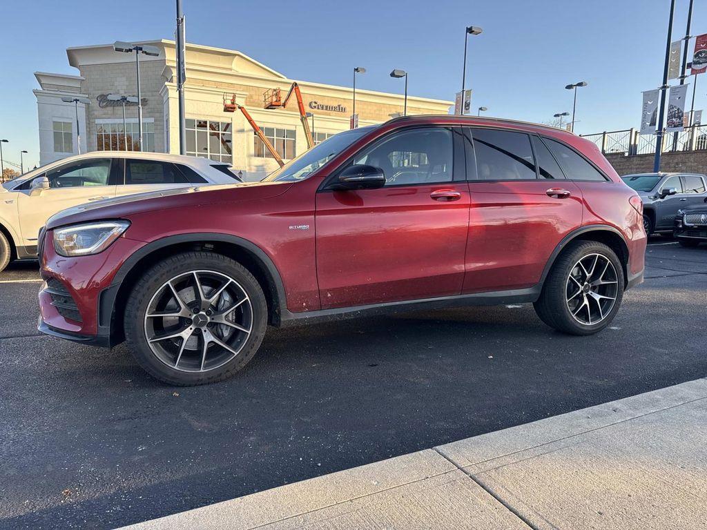 used 2022 Mercedes-Benz AMG GLC 43 car, priced at $43,966